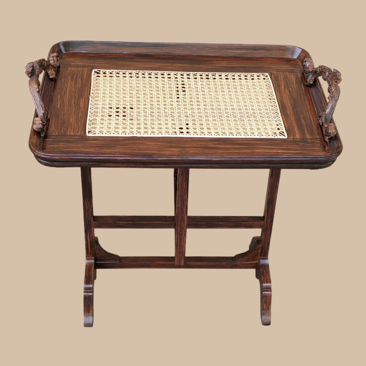 The Heritage Rattan Tray Table