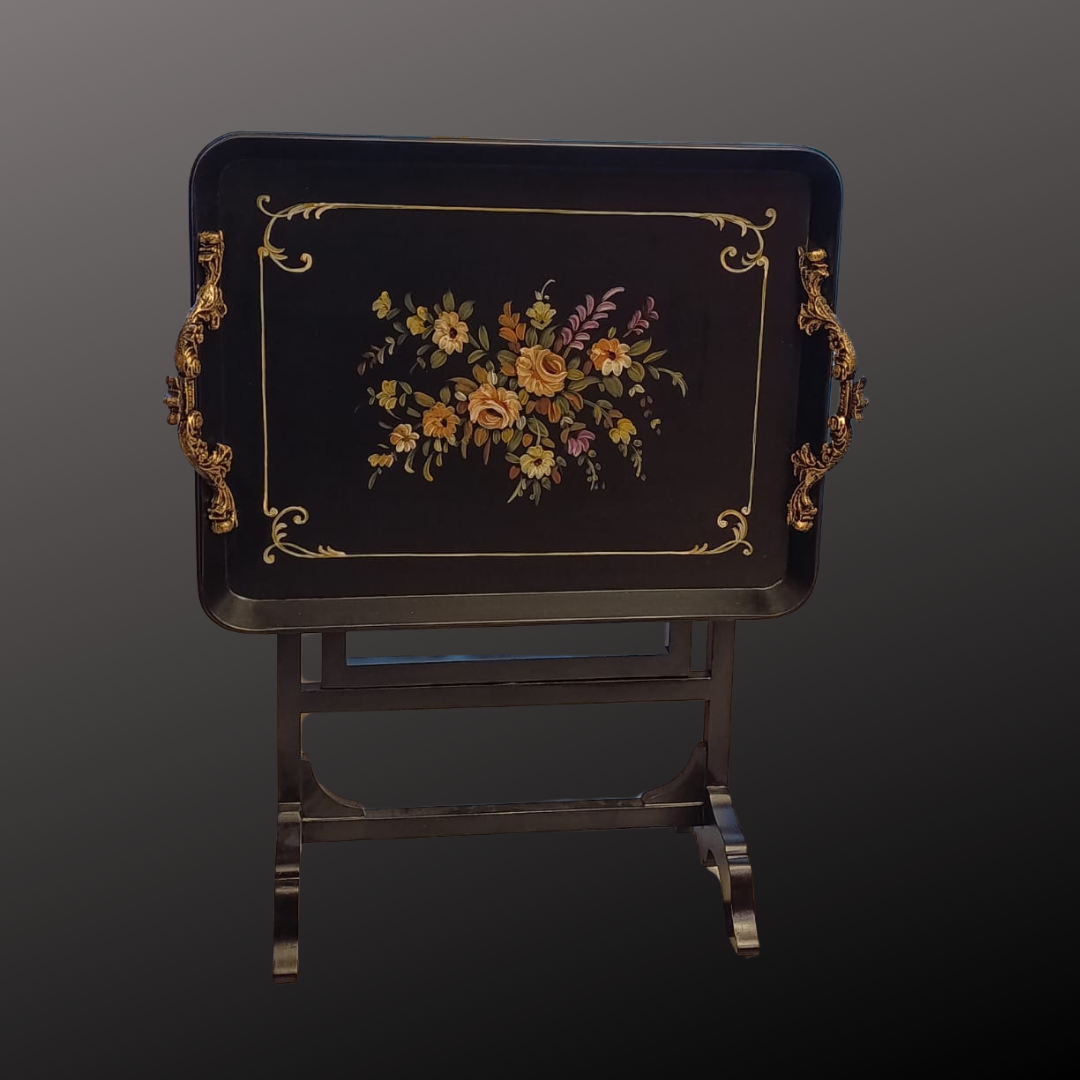 Victorian Noir Tray Table