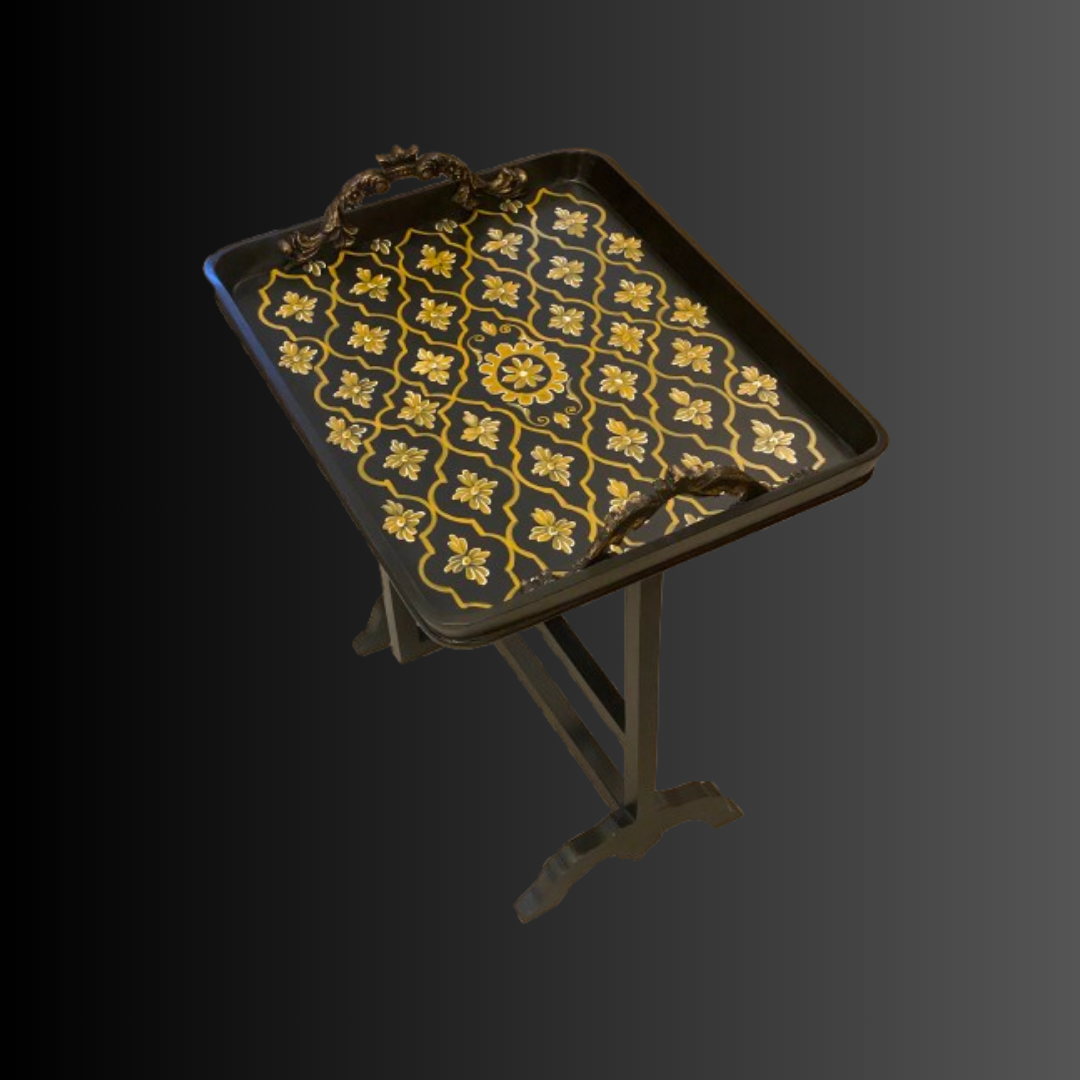 Tribal Bloom Tray Table