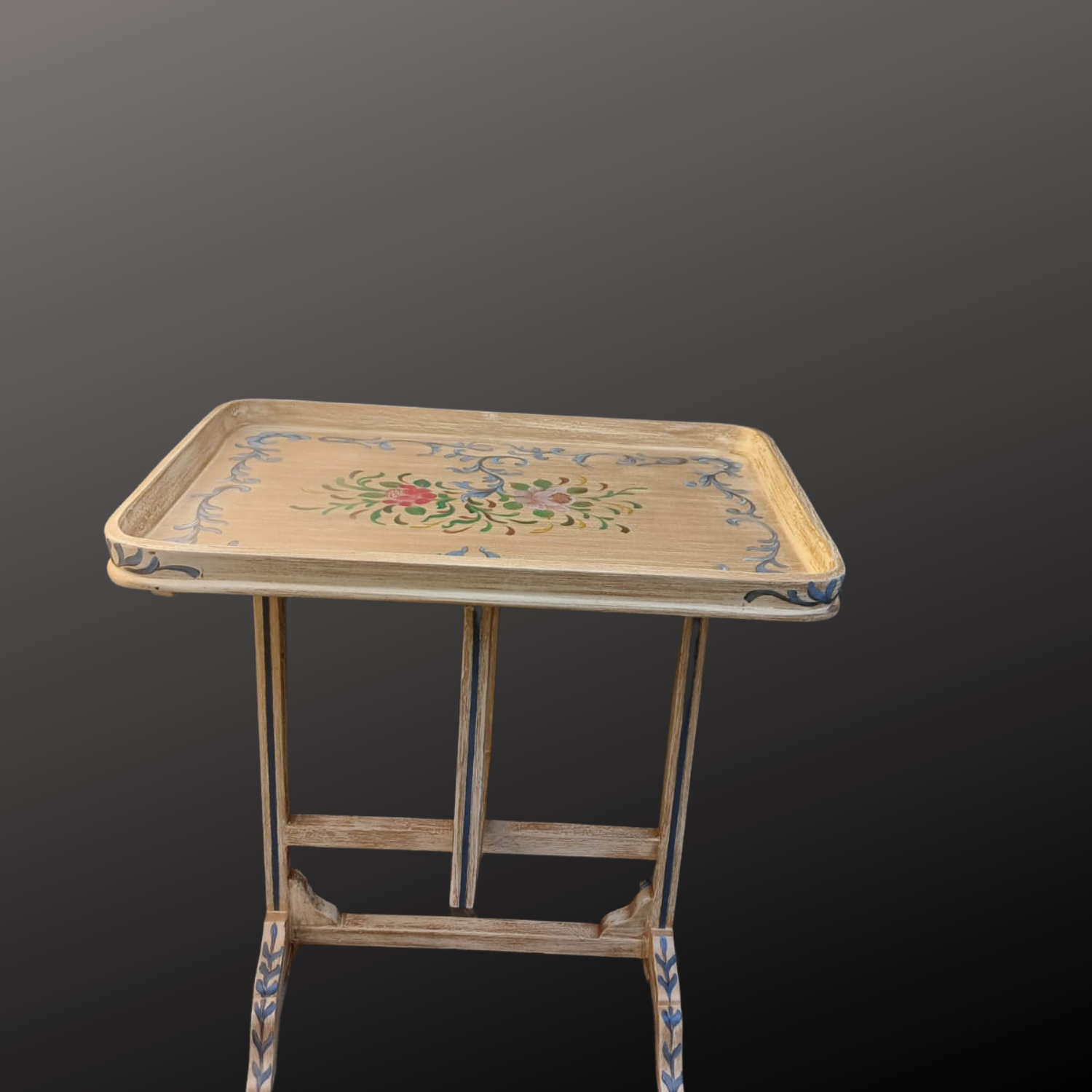The Floral Harmony Tray Stand