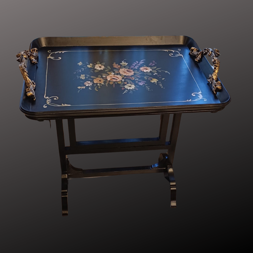 Victorian Noir Tray Table