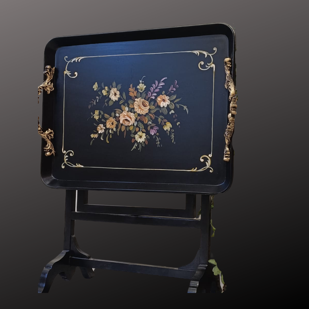Victorian Noir Tray Table