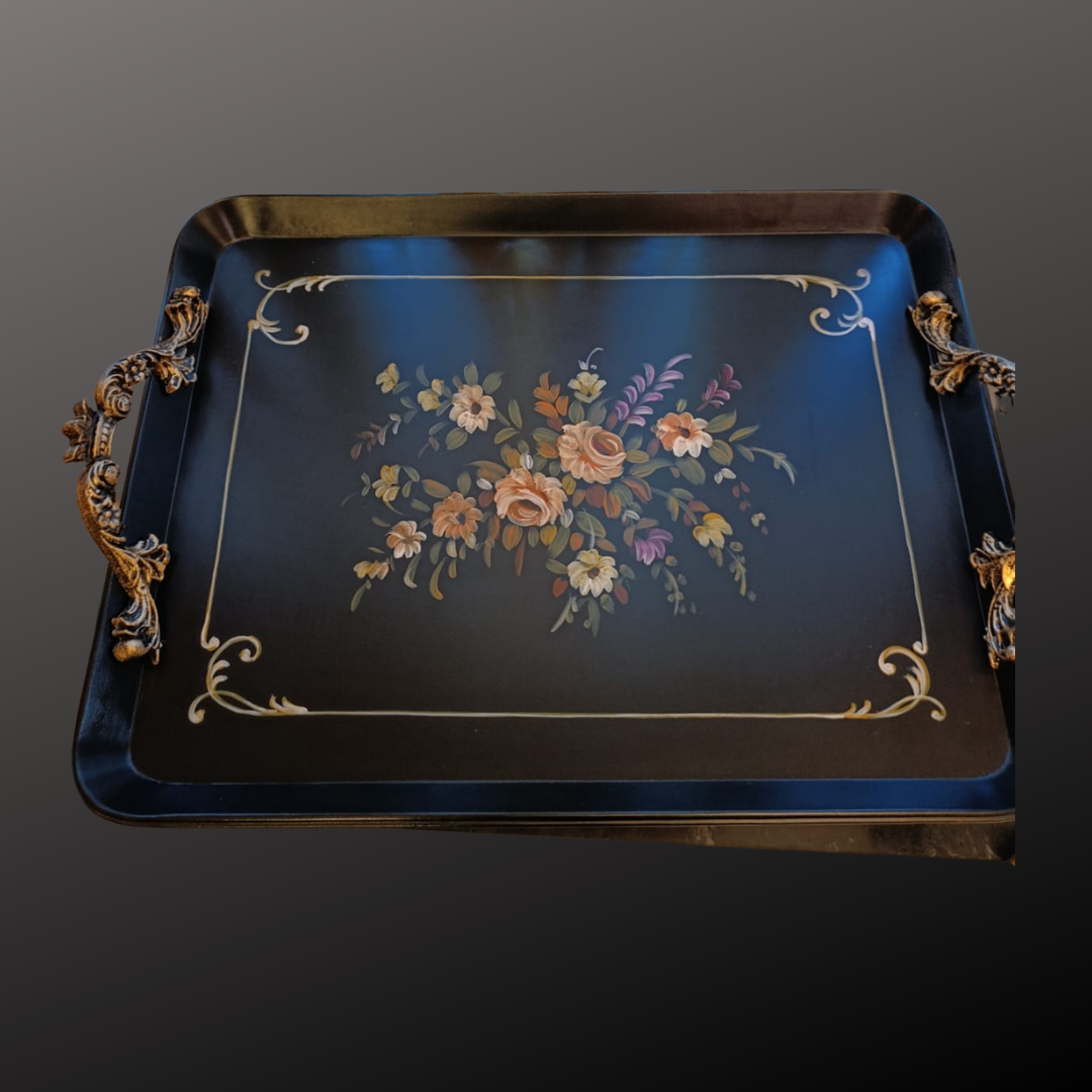 Victorian Noir Tray Table