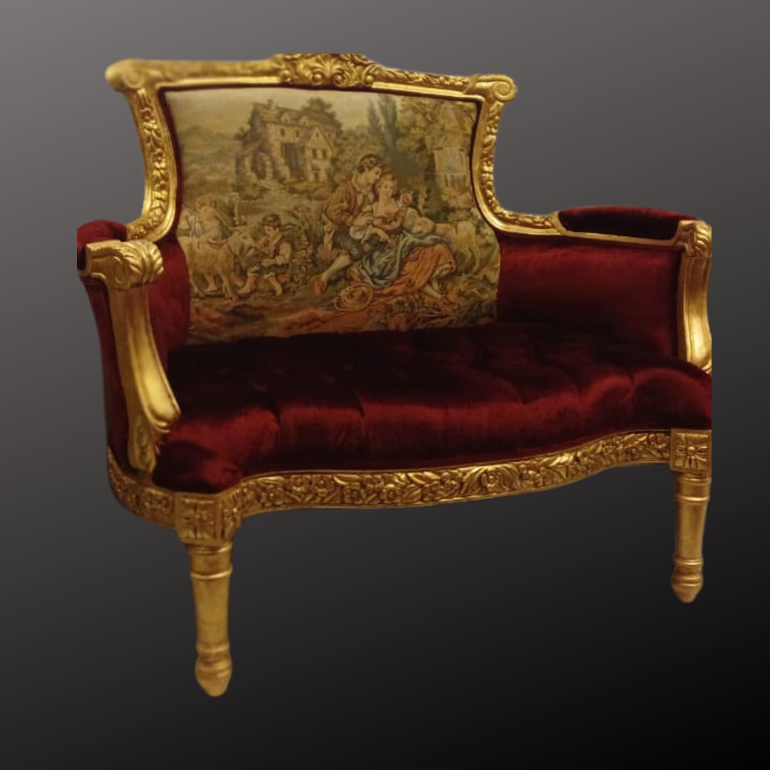 The Renaissance Loveseat     (Call For Price Inquiry)                                                                                                    ( Call For Inquiry)